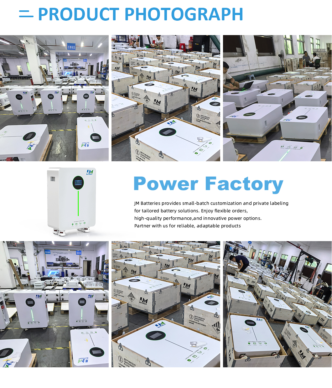 48V 300Ah wall​ battery
